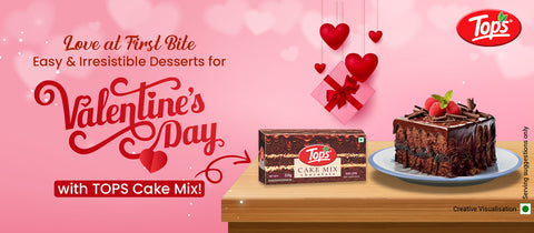 TOPS Treats for a Sweet Valentine: Desserts to Impress with TOPS Cake Mix