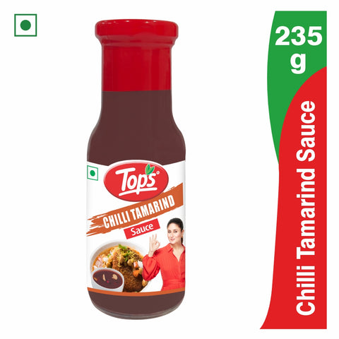 TOPS Chilli Tamarind Sauce - 235g. Glass Bottle