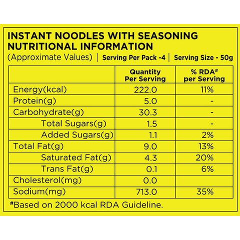 TOPS Instant Masala Noodles - 200g. Family Pack