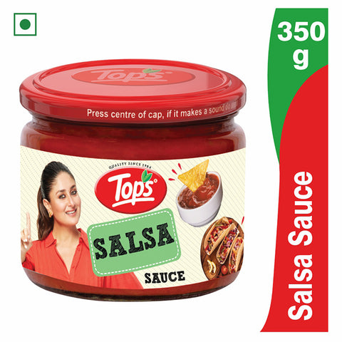 TOPS Salsa Sauce - 350g. Glass Jar