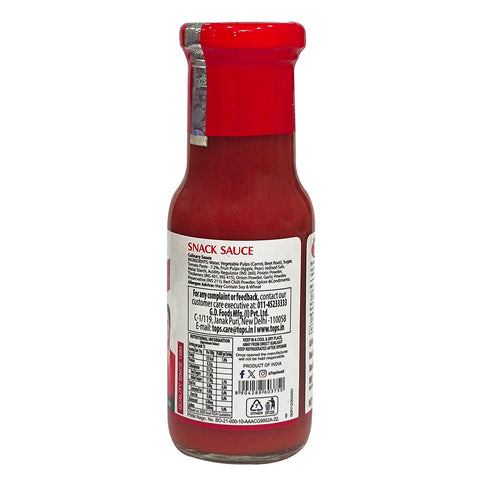 TOPS Snack Sauce - 225g. Glass Bottle