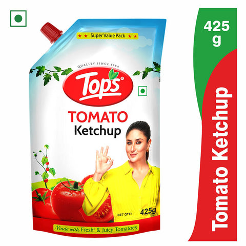 Tops Tomato Ketchup Spout - 425g. Spout